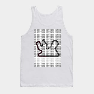 Losail - F1 Track (Sectors Update) Tank Top